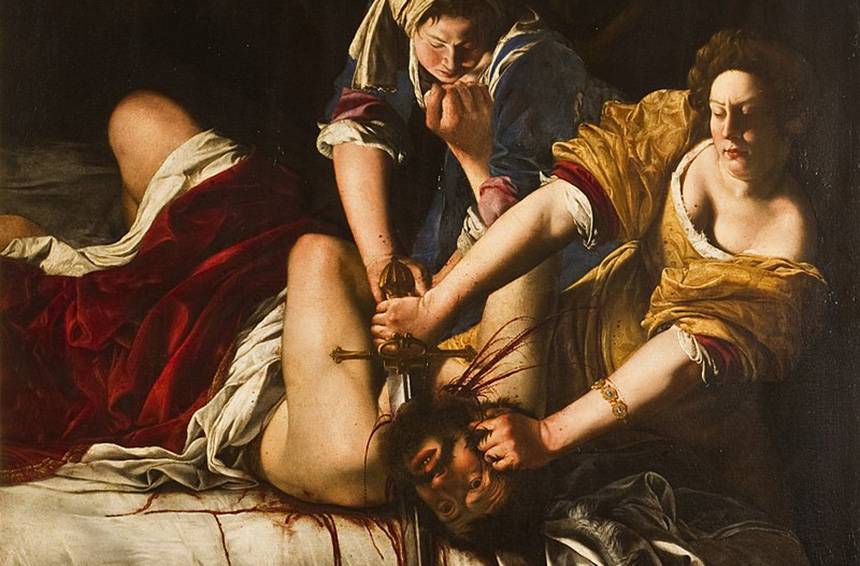 Artemisia Gentileschi Giuditta che decapita Oloferne