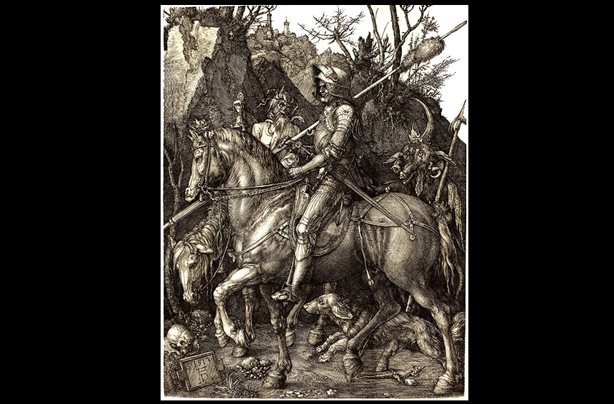 Dürer Il cavaliere la morte e il diavolo il viaggio verso la virtù