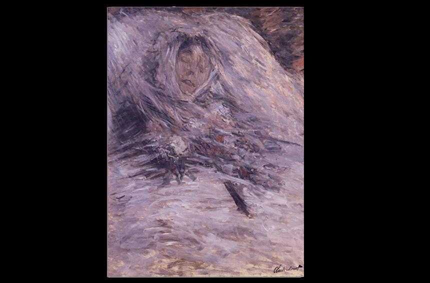 Camille sul letto di morte un singolare dipinto di Monet